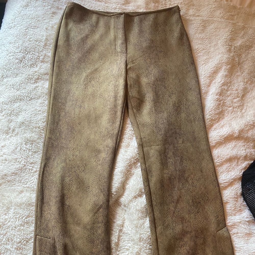 NWT Urban Outfitters Faux Suede Pant - Picture 3 of 5